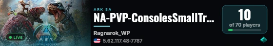 NA-PVP-ConsolesSmallTribes-Ragnarok8226 live status badge