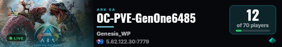 OC-PVE-GenOne6485 live status badge
