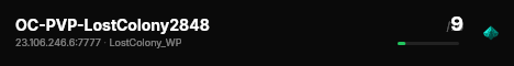 OC-PVP-LostColony2848 live status badge
