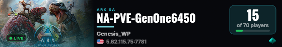 NA-PVE-GenOne6450 live status badge