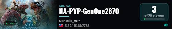NA-PVP-GenOne2870 live status badge