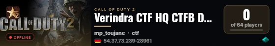 Verindra CTF HQ CTFB DOM live status badge
