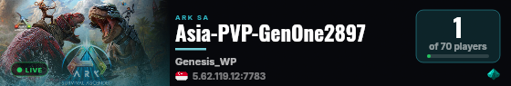 Asia-PVP-GenOne2897 live status badge
