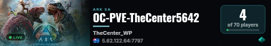 OC-PVE-TheCenter5642 live status badge