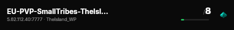EU-PVP-SmallTribes-TheIsland9119 live status badge
