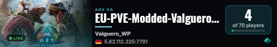 EU-PVE-Modded-Valguero189 live status badge