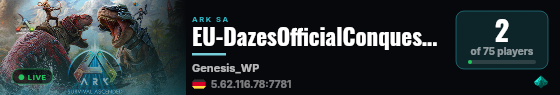 EU-DazesOfficialConquest-GenOne9 live status badge