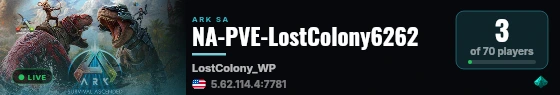 NA-PVE-LostColony6262 live status badge