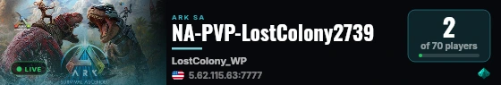 NA-PVP-LostColony2739 live status badge