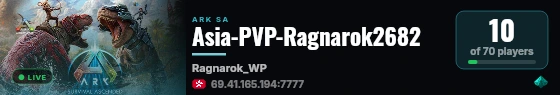 Asia-PVP-Ragnarok2682 live status badge