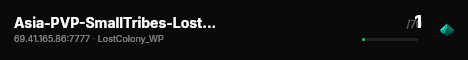 Asia-PVP-SmallTribes-LostColony9677 live status badge