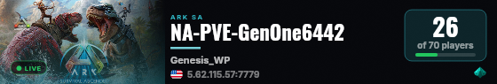 NA-PVE-GenOne6442 live status badge