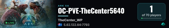 OC-PVE-TheCenter5640 live status badge