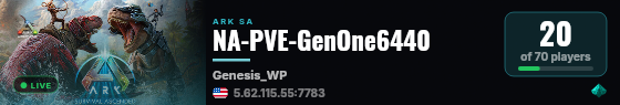 NA-PVE-GenOne6440 live status badge