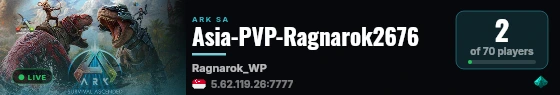 Asia-PVP-Ragnarok2676 live status badge