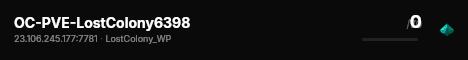 OC-PVE-LostColony6398 live status badge