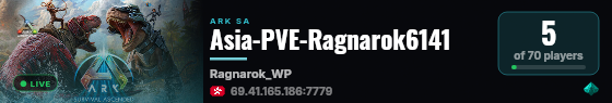 Asia-PVE-Ragnarok6141 live status badge