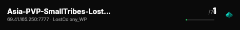 Asia-PVP-SmallTribes-LostColony9674 live status badge