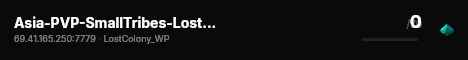 Asia-PVP-SmallTribes-LostColony9675 live status badge