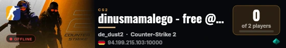 dinusmamalego - free @ fshost.me live status badge