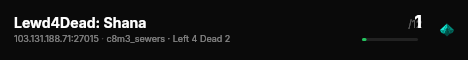Lewd4Dead: Shana live status badge