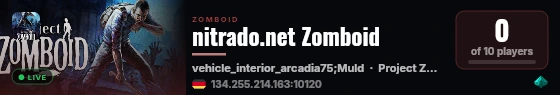 nitrado.net Zomboid live status badge