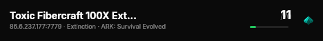 Toxic Fibercraft 100X Extinction - (v358.24) live status badge