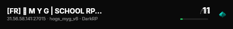 [FR] 🔮 M Y G | SCHOOL RP |la magie opère| .gg/myg live status badge
