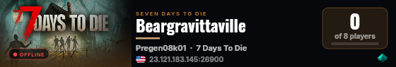 Beargravittaville live status badge