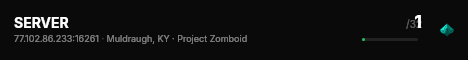 SERVER live status badge