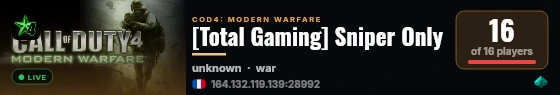 [Total Gaming] CRK #2 Crossfire 24/7 By www.shadow.gg live status badge