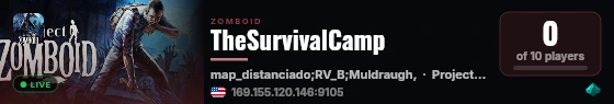 TheSurvivalCamp live status badge