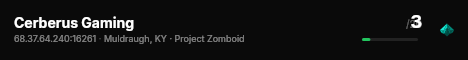 Cerberus Gaming live status badge