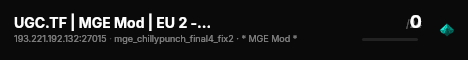 UGC.TF | MGE Mod | EU 2 - (Chillypunch) live status badge