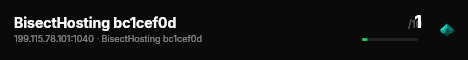 BisectHosting bc1cef0d live status badge