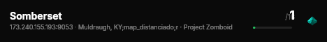 Somberset live status badge
