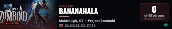 BANANAHALA live status badge