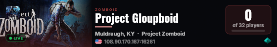 Project Gloupboid live status badge