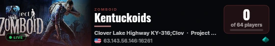 Kentuckoids live status badge