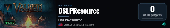 OSLPResource live status badge
