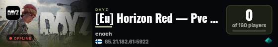[Eu] Horizon Red — Pve — Guns++ — Чернорусь | Livonia live status badge