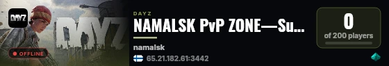 NAMALSK PvP ZONE—Survival Loot #2 live status badge
