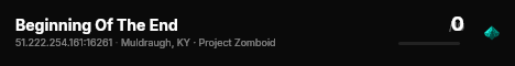 Beginning Of The End live status badge
