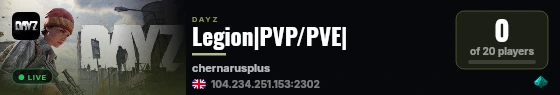 Legion|PVP/PVE| live status badge
