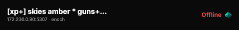 [xp+] skies amber * guns++ * quests * quests & loot #2 live status badge