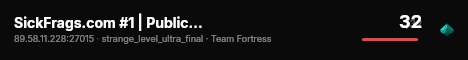 SickFrags.com #1 | Public Strange Farming live status badge