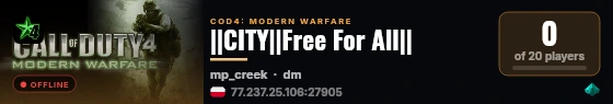 ||CITY||Free For All|| live status badge