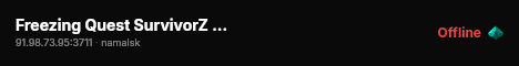 Freezing Quest SurvivorZ on Dead Island :: Active Admins #2 live status badge