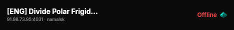 [ENG] Divide Polar Frigid Heights - High Loot, Events Survival X live status badge
