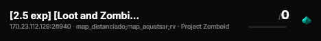 [2.5 exp] [Loot and Zombie Respawn In-Game Monthly] live status badge